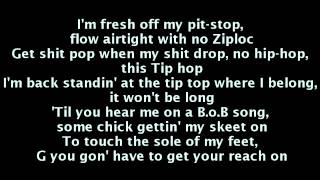 B.o.B feat. Chris Brown &amp; T.I. - Arena (Lyrics On Screen)