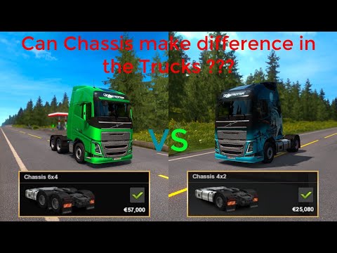 Can Chassis Make difference in Acceleration and Brake ??? Let's see it in this video - ETS 2 Test