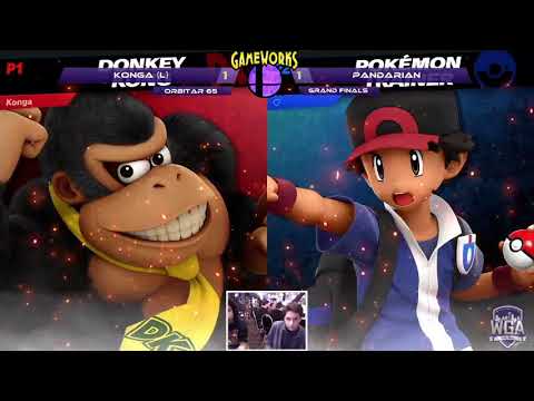 Konga (L) (Donkey Kong) vs. Pandarian (Pokemon Trainer) - Orbitar 65 - Grand Final