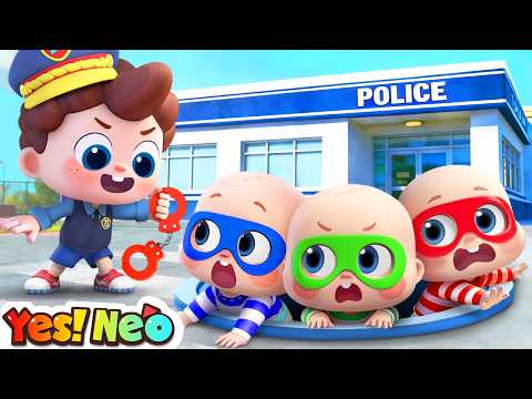 🔴LIVE | Wee-woo, Brave Policeman | Neo Opens His Own Police 2 | Nursery Rhyme & Kids Song | Yes! Neo
