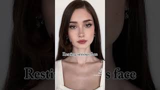 Types of Resting Face ❤️ #hashtag #youtube #beauty #foryou #makeup #face