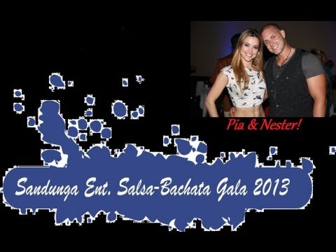 Maria Pia Sanz & Nester Soto - Sandunga Salsa Bacahata Gala 2013 (Social Dancing)