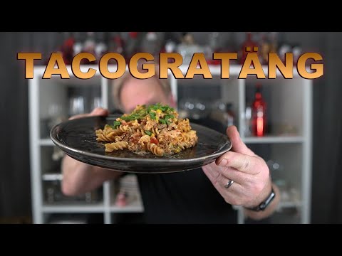 Tacogratäng med pasta i all ära så sjukt gott