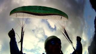 preview picture of video 'La Chapelle d'Abondance - Acro paragliding - 05.08.14'