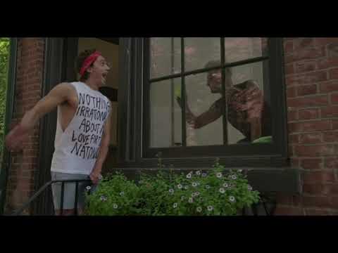 The Fab 5 at their new loft/ Tan and Antoni screaming