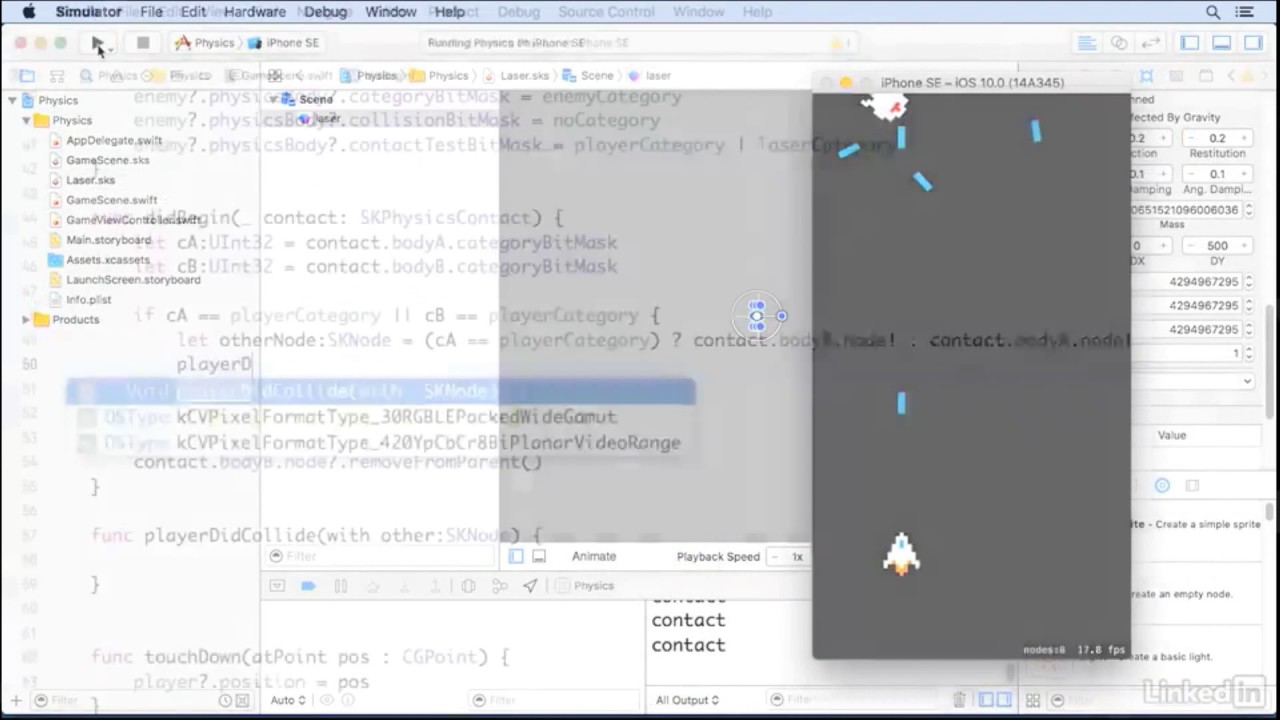 iOS Game Development with Swift 3 and SpriteKit