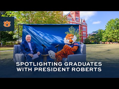 Spotlighting Graduates with President Roberts