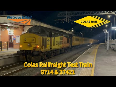 Colas Railfreight 37421 at Wellingborough | 03/01/2026