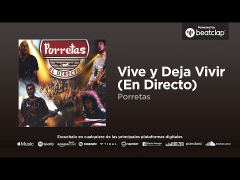 Video thumbnail for Vive Y Deja Vivir (Directo)