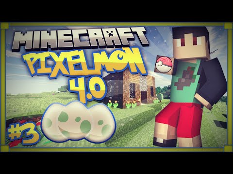 Minecraft Pixelmon 4.0.5 Survival Lets Play - "RANDOM EGGS!" - Episode 3 (Pixelmon 1.8 Survival SMP)