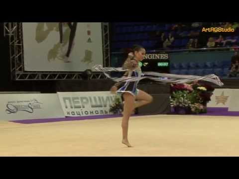 LU Cindy (USA) Ribbon - 2012 World Cup Kiev "Deriugina Cup" 2012-03-18 - HD1080