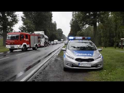 niedzielny wypadek w Śmiłowie