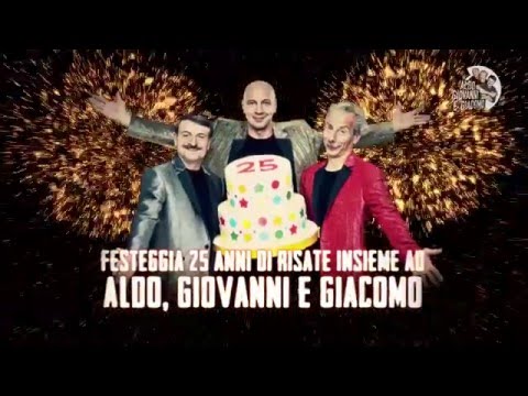 The Best Of Aldo Giovanni e Giacomo Live 2016 | TEASER