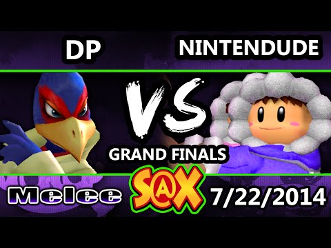 S@X Weekly - Apex | Nintendude (Ice Climbers) Vs. DP (Falco) SSBM Grand Finals - Melee