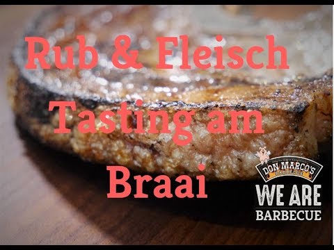 Don Marco's Rub & Fleischtasting mit dry aged Duroc