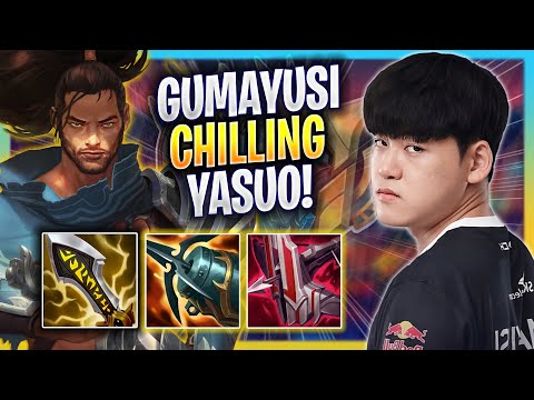 GUMAYUSI CHILLING WITH YASUO! - T1 Gumayusi Plays Yasuo ADC vs Aphelios! | Bootcamp 2023