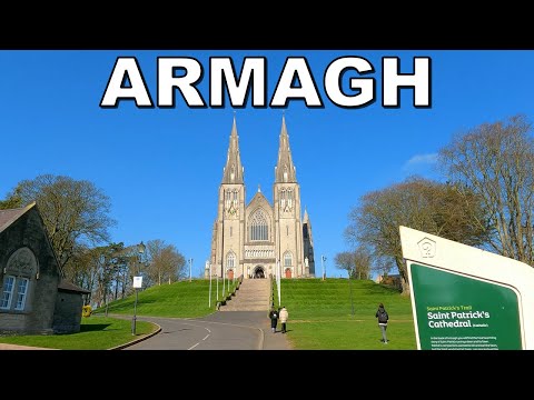 EXPLORING ARMAGH CITY in NORTHERN IRELAND * 4K (60fps)