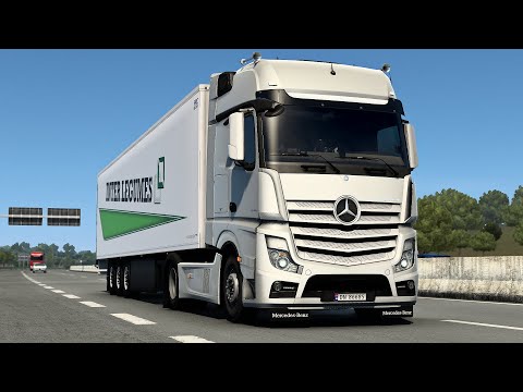ETS2 1.43 - ProMods 2.60 - Mercedes-Benz Actros MPIV 1848 - Trip: Taranto - Palermo