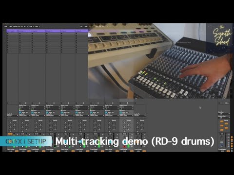 Mackie Onyx 1640i / 1620i Firewire mixers: how to multi-track record on your Mac