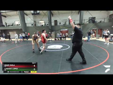 195 Lbs 3rd Place Match - Adam Avila, CA Vs Lusiano Lopez, OR 8473