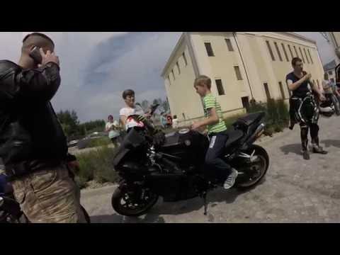 Parada Motocyklowa Strusi Dar Serca na dzień Dziecka