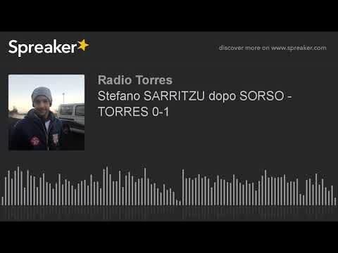 Stefano SARRITZU dopo SORSO - TORRES 0-1
