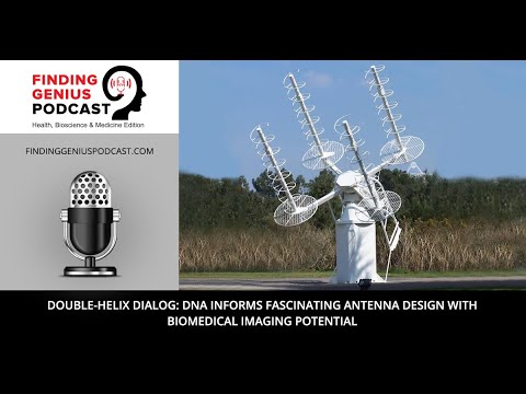 Double-Helix Dialog: DNA Informs Fascinating Antenna Design with Biomedical Imaging Potential