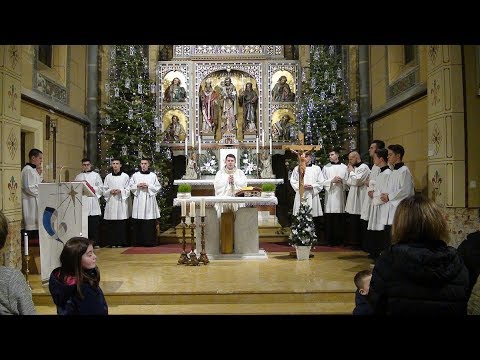 Polnoćka u crkvi sv. Josipa Slatina,  24.-25.12.2018.  video