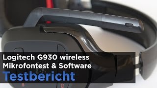 Video thumbnail for Gaming-Headset Logitech G930 im Test - Mikrofontest und Software by MEGA-Testberichte