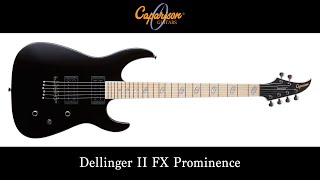 Video thumbnail for Caparison Guitars | Dellinger Ⅱ FX Prominence MF [Fixed Bridge] by Jake Cloudchair