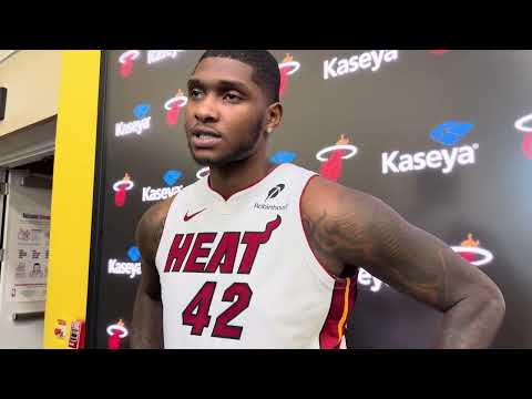 Dain Dainja interview at 2025 Miami Heat Media Day