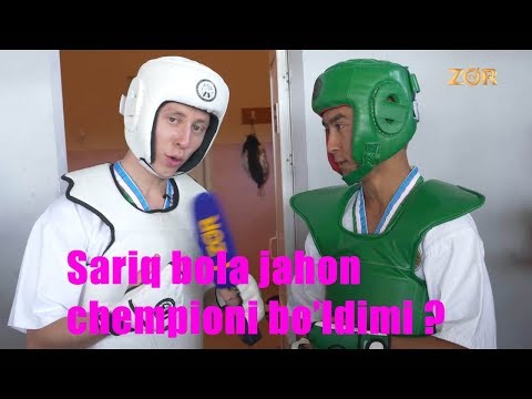 SAriq bola jahon chempioni bo'ldimi ?