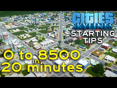 The BEST Cities Skylines BEGINNERS GUIDE Ever - Quick Metropolis