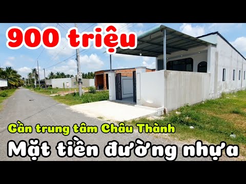 Bán nhà mới xây đường nhựa giá rẻ 900 triệu ở Hảo Đước gần trung tâm Châu Thành Tây Ninh
