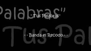 TUS PALABRAS - BANDA EL RECODO