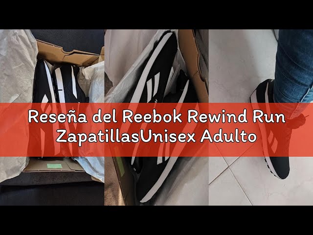 Vídeo relacionado con Reebok Rewind Run, Zapatillas Unisex adulto, Vector Navy White Vector Navy, 44 EU