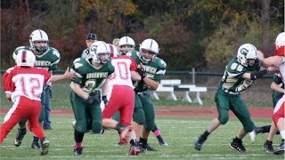 preview picture of video 'Greenwich Witches vs. Mechanicville Raiders Modified Football Oct 16, 2014'