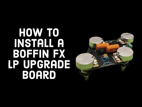 Boffin FX Guitar LP Treble Bleed Upgrade Board, CTS Pots, Sprague Capacitors image 8