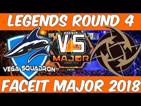 NIP vs Vega Squadron - Train - FACEIT Major london 2018 - Legends Stage - csgo highlights
