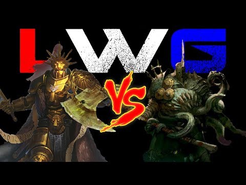 LWG: Vanguard Stormcast vs Maggotkin of Nurgle - Age of Sigmar Battle Report