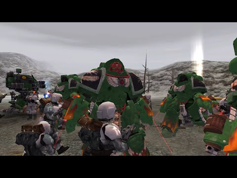 Unification Mod 2021: Salamanders & Imperial Guard vs Eldar & Dark Eldar - Dawn Of War: Soulstorm