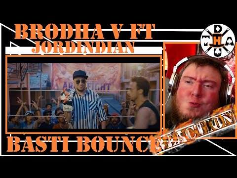 Basti Bounce - Brodha V ft. Jordindian | Drunk American Magician Reacts To Indian Rap & Dance Magi!