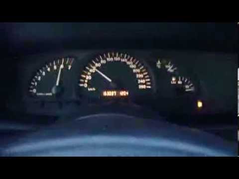 Opel Vectra b 2.2i Acceleration 0-100 kmh