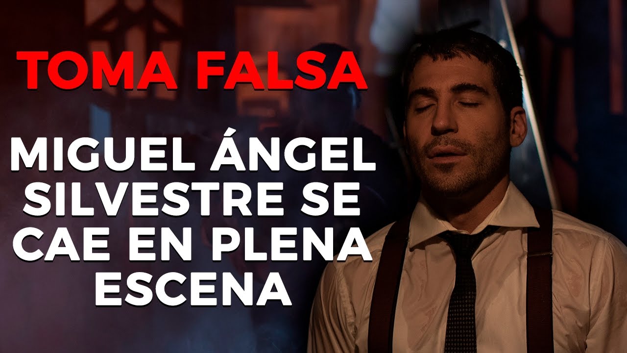 Toma falsa 'Velvet': Miguel Ángel Silvestre se cae rodando el rescate de su hijo