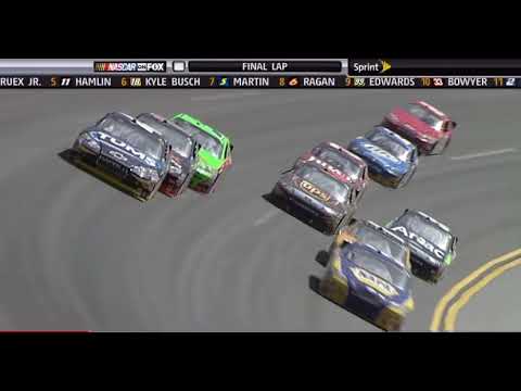 2010 Talladega spring race finish