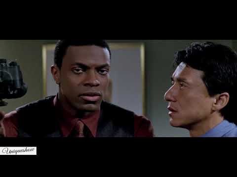 Rush Hour 2 Jackie Chan's veiwing *** in telescope