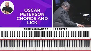Oscar Peterson Chords &amp; Lick