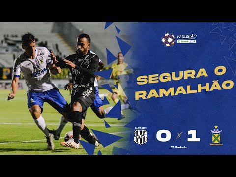 Gols e lances de Ponte Preta x Santo André