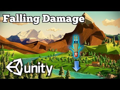 Unity 3D Falling Damage C#