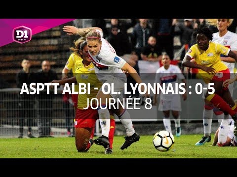 J8 : ASPTT Albi - Olympique Lyonnais (0-5), le résumé